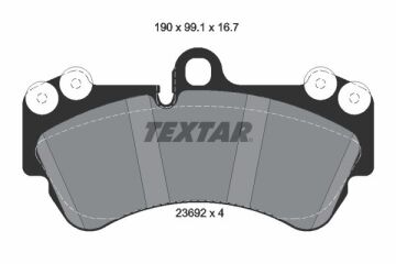 Volkswagen Touareg Ön Fren Balatası 3.2 V6 Brembo Kaliper İçin 2003-2010 TEXTAR
