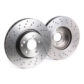 Mercedes E Serisi W212 Kasa E350 CDI Ön Fren Diski 3.0 231 Beygir AMG Spor Paket Delikli 322 mm Çap 2009-2015 BREMBO