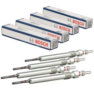 Volkswagen Passat B6 Kızdırma / Isıtma Buji Seti 4 Adet 1.6 TDI 105 Beygir 2006-2011 BOSCH