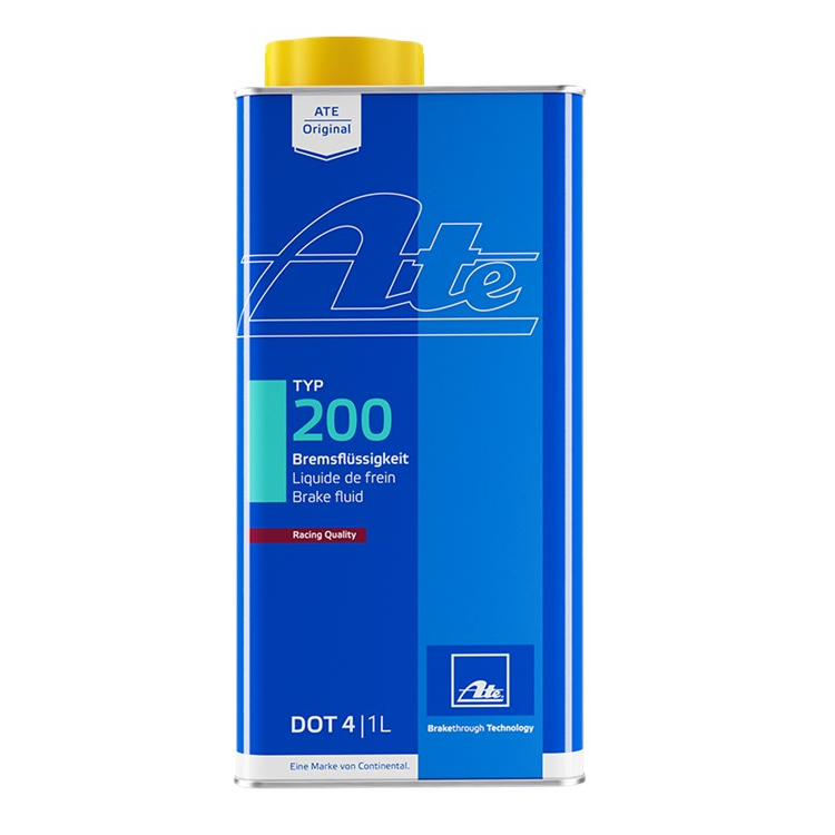 Ate Typ 200 Dot 4+ Yüksek Performanslı Fren Hidrolik Yağı 1 Litre