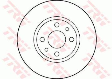 Lancia Delta Arka Fren Diski 251 mm Çap Tüm Modeller İçin 2009-2015 TRW