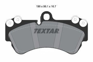Porsche Cayenne Ön Fren Balatası 3.6 V6 2003-2010 TEXTAR
