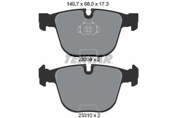 BMW 6 Serisi E63 M6 Arka Fren Balatası 2004-2010 TEXTAR