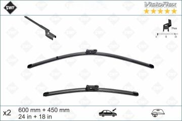 Volkswagen Caddy 4 Ön Silecek Seti Sağ Sol Takım 2016-2017 SWF