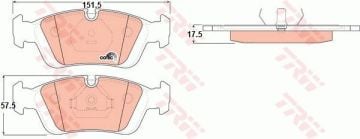 BMW E36 325i Ön Fren Balatası 1991-1998 TRW
