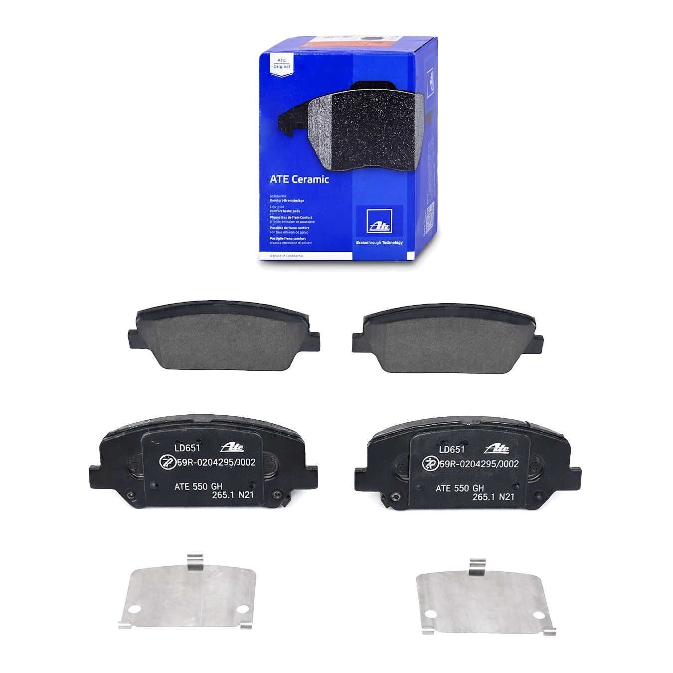 Kia Ceed Performanslı Seramik Ön Fren Balatası 1.6 CRDi 128 Beygir 300 mm Disk İçin 2013-2018 ATE SERAMİK