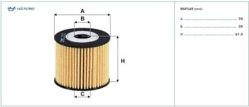 Kia Sportage Yağ Filtresi 1.6 CRDi 136 Beygir 2016-2020 FILTRON