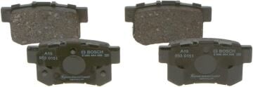 Honda Civic Type-R Arka Fren Balatası 2001-2006 BOSCH