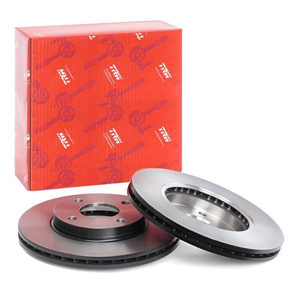 Ford Fiesta 6 Ön Fren Diski 258 mm Çap 2009-2017 TRW