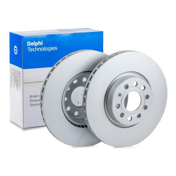 Volkswagen Golf 6 GTI Ön Fren Diski 2.0 TSI 210 Beygir 312 mm Çap 2009-2012 DELPHI