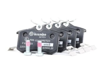 Volkswagen Jetta 4 Performanslı Arka Fren Balatası 1.4 TSI 122 Beygir 253 mm Fren Diski İçin 2011 Sonrası BREMBO XTRA