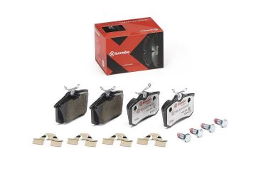 Volkswagen Jetta 4 Performanslı Arka Fren Balatası 1.4 TSI 122 Beygir 253 mm Fren Diski İçin 2011 Sonrası BREMBO XTRA