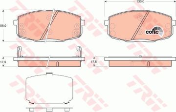 Hyundai i30 Ön Fren Balatası 2008-2011 TRW