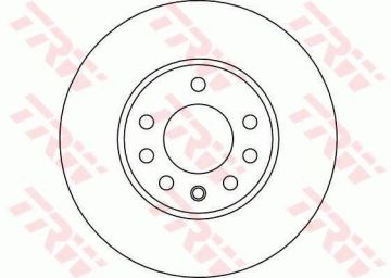 Opel Astra H Ön Fren Diski 1.3 CDTI 90 Beygir 280 mm Çap 5 Bijon Modeller İçin 2005-2010 TRW