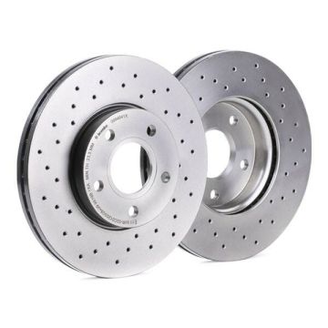 Ford Focus 3 Performanslı Ön Fren Diski City Stop'suz Modellere 278 mm Çap Delikli 2011-2018 BREMBO XTRA