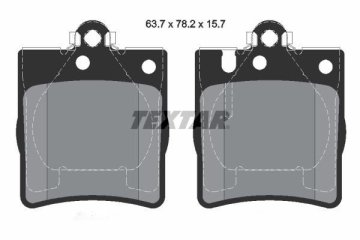 Mercedes 209 Kasa Arka Fren Balatası CLK240 / CLK270 CDI / CLK320 2003-2009 TEXTAR