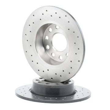 Volkswagen Jetta 4 Performanslı Arka Fren Diski 1.4 TSI 122 Beygir 272 mm Çap Delikli 2011 Sonrası BREMBO XTRA