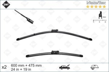 Volkswagen Passat CC Ön Silecek Seti Sol Sağ Takım 2012-2016 SWF