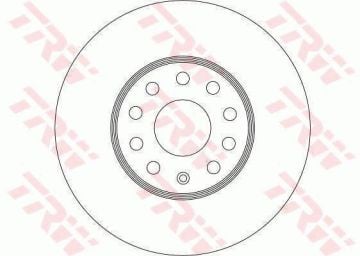 Volkswagen Jetta 4 Ön Fren Diski 1.2 TSI 105 Beygir 288 mm Çap 2011 Sonrası TRW