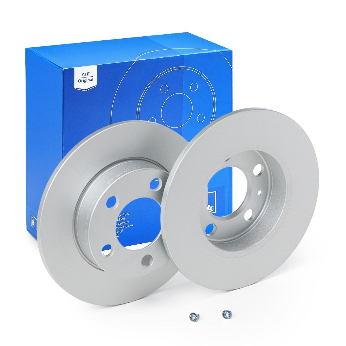 Audi A3 Arka Fren Diski 1.9 TDI 110 Beygir 232 mm Çap 1996-2003 ATE ORIGINAL