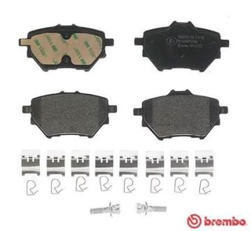 Opel Grandland X Arka Fren Balatası 1.2 Turbo 130 Beygir 268 mm Disk İçin 2017 Sonrası BREMBO