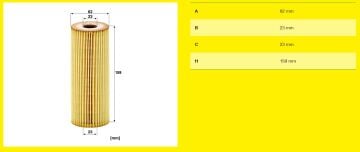Mercedes C Serisi W203 Kasa C200 Kompressor Yağ Filtresi 2.0 163 Beygir 2001-2006 MANN