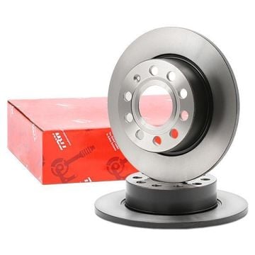 Skoda Octavia 2 Arka Fren Diski 253 mm Çap 2004-2012 TRW