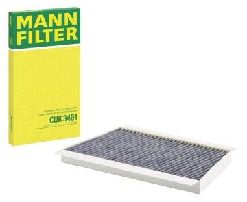 Mercedes C Serisi W203 Kasa C200 Kompressor Karbonlu Polen Filtresi 2.0 163 Beygir Montaj Tarafı Motor Bölmesi 2001-2006 MANN