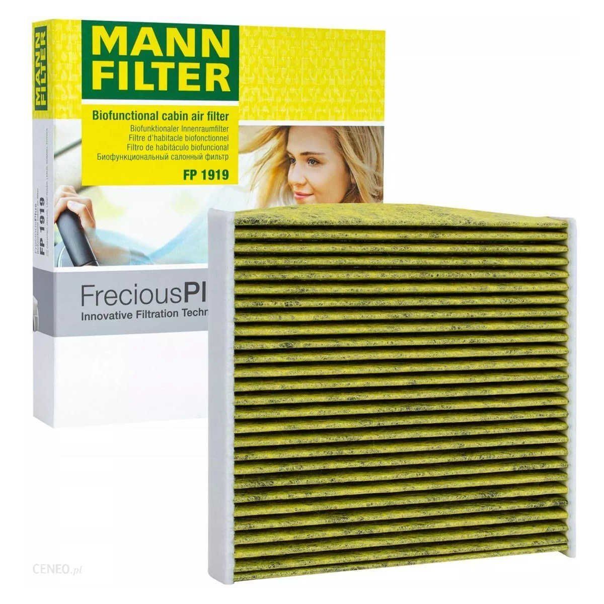 Toyota Corolla E18 Antialerjik Karbonlu Polen Filtresi 1.4 Dizel D4D 2013-2018 MANN