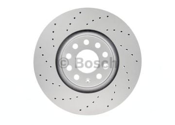 Audi A4 Ön Fren Diski 2.0 TFSI 220 Beygir 320 mm Çap Delikli Model 2005-2008 BOSCH