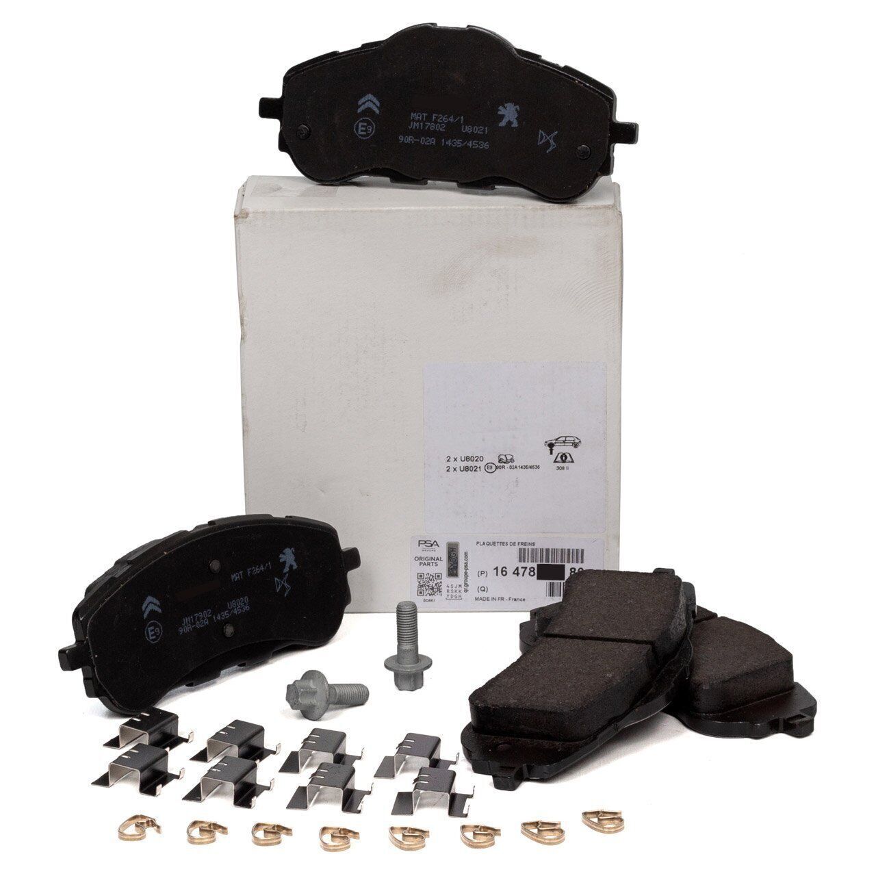 Opel Grandland X Ön Fren Balatası 1.6 Dizel 120 Beygir 304 mm Disk İçin 2021 Sonrası PSA Orijinal