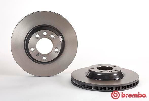 Audi Q7 Fren Diski Ön 3.0 TDI / 4.2 TDI / 4.2 FSI 350 mm Sağ/Sol Takım BREMBO
