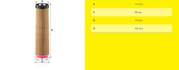 Mercedes E Serisi W211 Kasa E320 CDI Hava Filtresi 204 Beygir 2002-2003 MANN