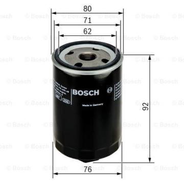 Volkswagen Golf 7 Yağ Filtresi 1.0 TSI 110 Beygir 2013-2020 BOSCH