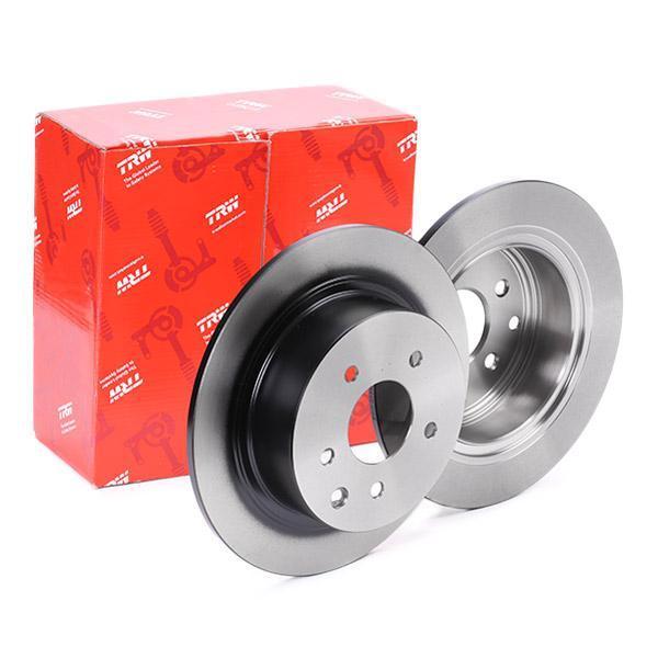 Nissan Juke Arka Fren Diski 1.5 dci 292 mm Çap 2010-2019 TRW