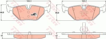 BMW 3 Serisi E46 316i Arka Fren Balatası 1999-2005 TRW
