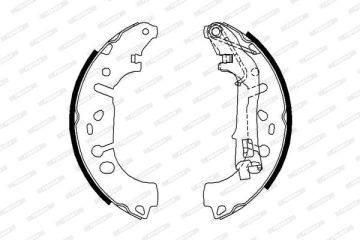 Opel Corsa D 1.2 Arka Kampana Fren Balatası 2006-2014 FERODO