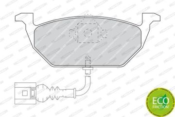 Volkswagen Jetta 3 Ön Fren Balatası 1.9 TDI 105 Beygir 280 mm Disk İçin 2006-2011 FERODO