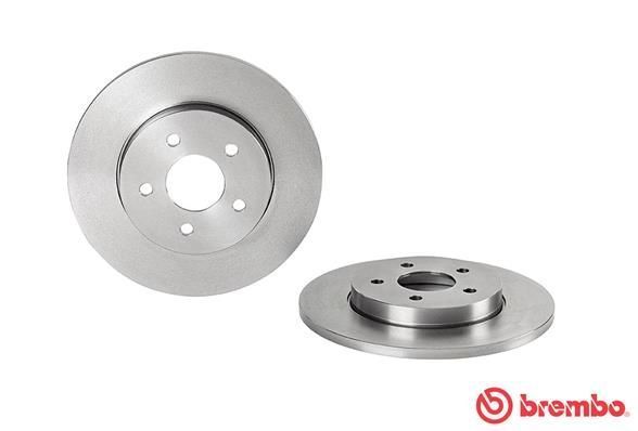 Jaguar X-Type Arka Fren Diski 2001-2009 BREMBO