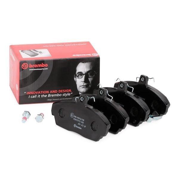 Honda Civic 7 Ön Fren Balatası 1.6 Yaylı Tip 2002-2005 BREMBO