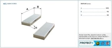 Opel Grandland X Polen Filtresi 1.2 Turbo 130 Beygir 2017 Sonrası FILTRON