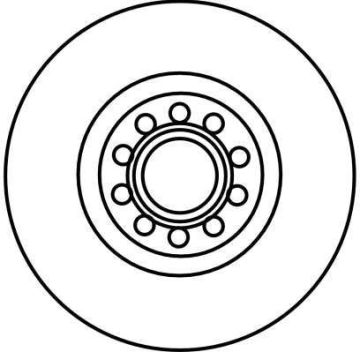 Audi A6 Ön Fren Diski 2.8 V6 312 mm Çap 1997-2004 TRW