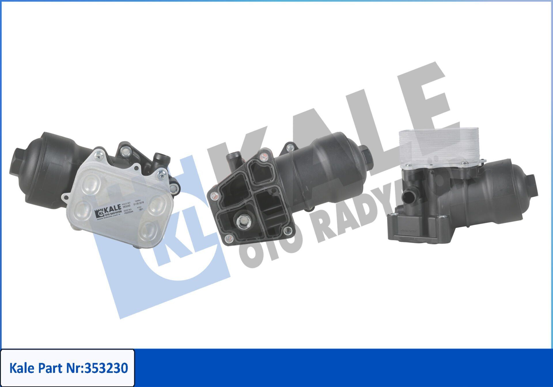 Skoda Superb 2 Yağ Kütüğü Soğutuculu 1.6 TDI 2008-2014 KALE