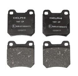 Opel Vectra B Arka Fren Balatası 1.8 16V 115 Beygir 1996-2002 DELPHI