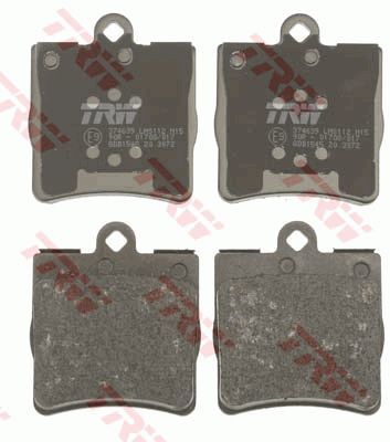 Mercedes 210 Kasa Arka Fren Balatası E220 CDI 143 Beygir 1996-2002 Tek Pimli TRW