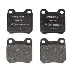 Opel Vectra B Arka Fren Balatası 1.8 16V 125 Beygir 1996-2002 DELPHI