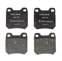 Opel Vectra B Arka Fren Balatası 1.8 16V 125 Beygir 1996-2002 DELPHI
