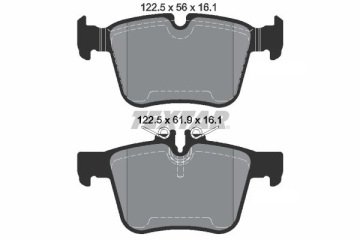 Mercedes C Serisi W205 Kasa C220 Arka Fren Balatası AMG Spor Paket İçin 2014-2021 TEXTAR