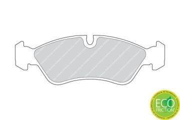 Opel Vectra B Ön Fren Balatası 1.8 16V 125 Beygir 1996-1998 FERODO