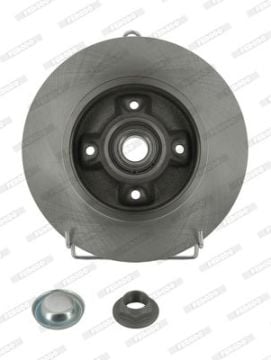 Peugeot Partner Tepee Arka Fren Diski Poryalı Büyük Tip 268 mm Çap 2008-2018 FERODO